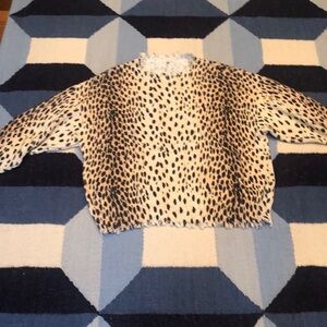 R13 medium leopard sweater